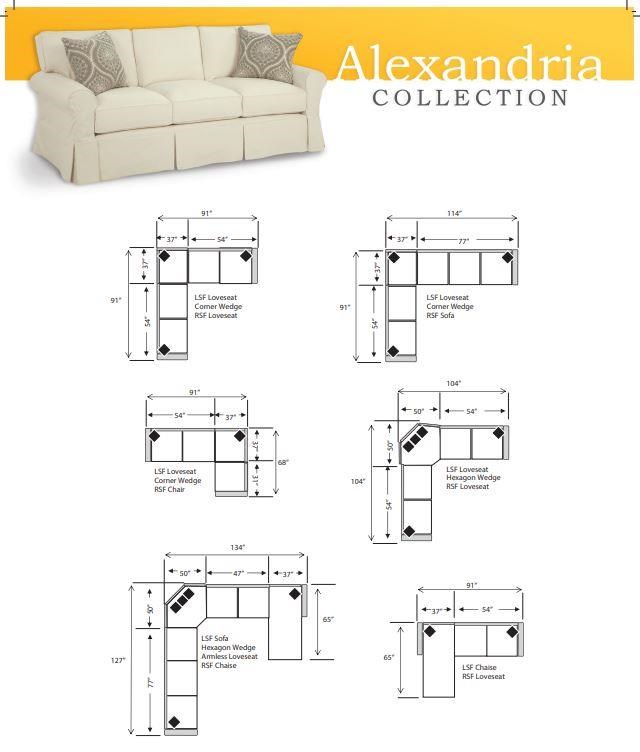 Alexandria online gray loveseat
